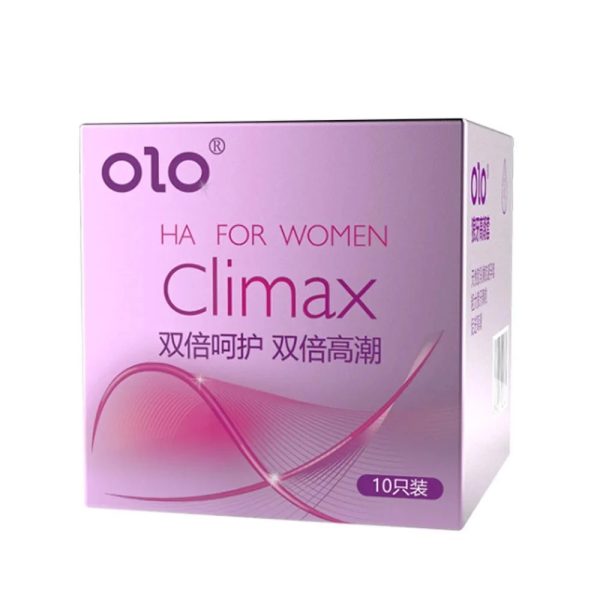 Bao cao su OLO Climax Ha For Women - Sieu mong duong am gai li ti - Hop 10 cai