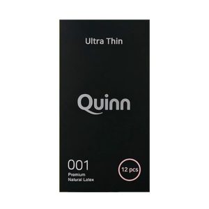 Bao cao su Quinn Ultra Thin - Sieu mong - Hop 12 cai