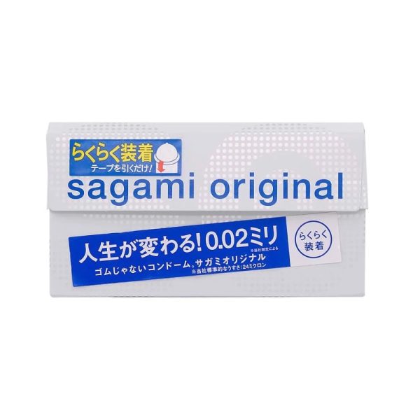 Bao cao su Sagami 0.02mm - Sieu mong - Hop 6 cai