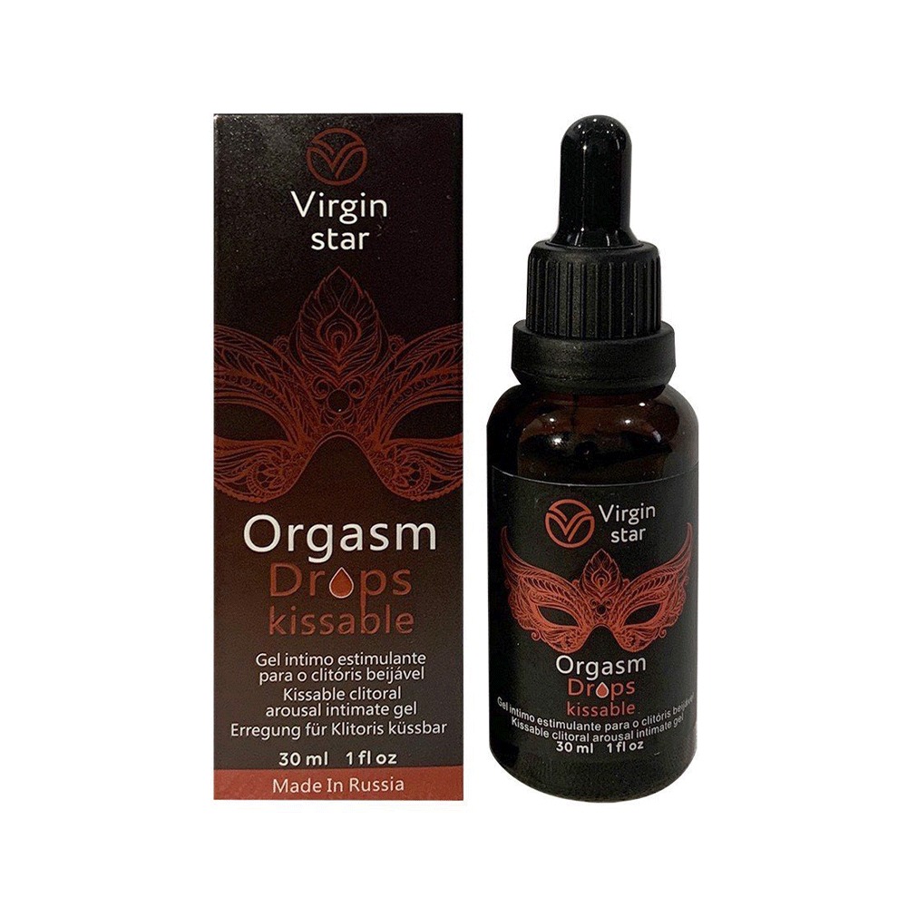 Gel bôi trơn Virgin Star Orgasm Drops Kissable