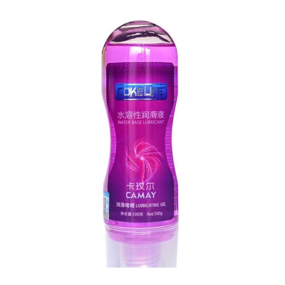 Gel boi tron massage huong camay - Cokelife tim - Chai 100ml