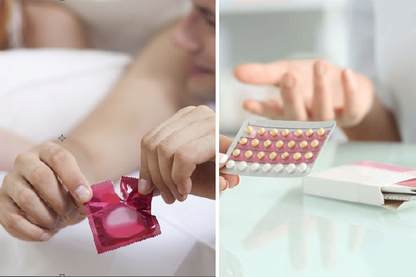 Dụng bao cao su có cần uống thuốc tránh thai?